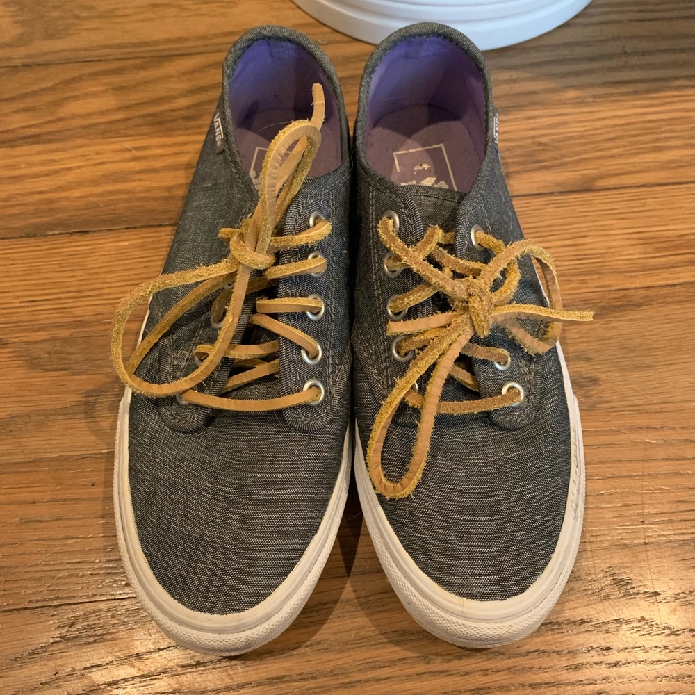 Vans Era 59 with Leather Laces Size 7